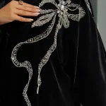 عبا پاپیون سنگ دوزی